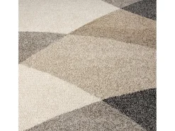 Alfombra Pearl Salón morno Corte contorno, Beige, 200 x 280 cm