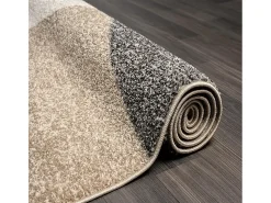 Alfombra Pearl Salón morno Corte contorno, Beige, 240 x 330 cm