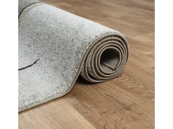 Alfombra Pearl Salón morno Pelo corto, Beige, 140 x 200 cm