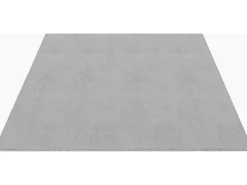 Alfombra pelo corto lavable antideslizante - Gris - 80 x 300 cm - RELAX