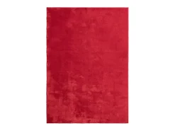 Alfombra pelo corto lavable antideslizante - Rojo - 240 x 340 cm - RELAX