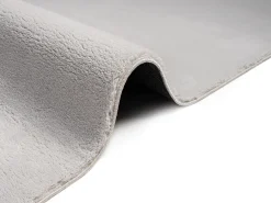 Alfombra pelo corto lavable antideslizante - Gris - 200 x 280 cm - RELAX
