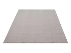 Alfombra pelo corto lavable antideslizante - arena - 240 x 340 cm - RELAX