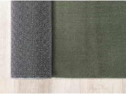 Alfombra pelo corto lavable antideslizante - Bosque - 120 cm Redondo - RELAX