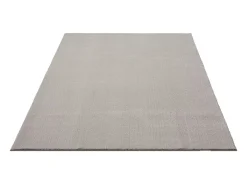 Alfombra pelo corto lavable antideslizante - arena - 80 x 300 cm - RELAX