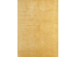 Alfombra pelo corto lavable antideslizante - Oro - 120 x 160 cm - RELAX
