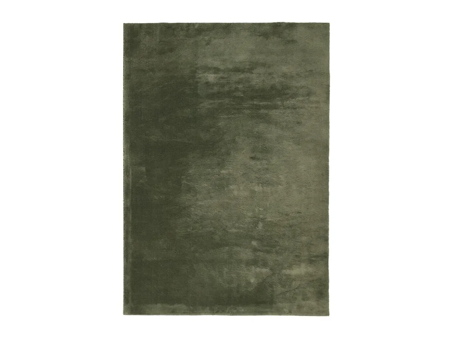 Alfombra pelo corto suave lavable HUARTE verde bosque 240x340cm ES46671