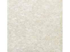Alfombra pelo largo aspecto brillante ISTAN crema Ø 160 cm