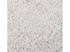 Alfombra peluda antideslizante gris claro 80x150 cm