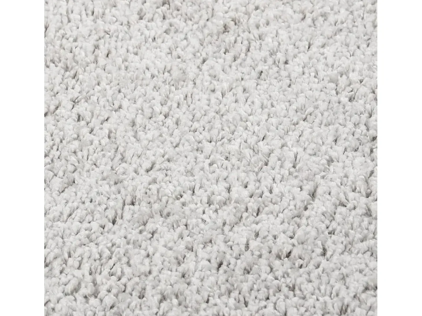 Alfombra peluda antideslizante gris claro 160x230 cm ES33941