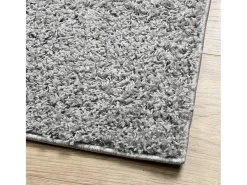 Alfombra peluda de pelo largo moderna PAMPLONA gris 140x200 cm ES53138