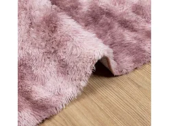 Alfombra peluda NAVARRA Rosa Polvo 200x290 cm