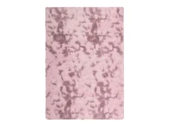 Alfombra peluda NAVARRA Rosa Polvo 160x230 cm