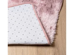 Alfombra peluda NAVARRA Rosa Polvo 160x230 cm