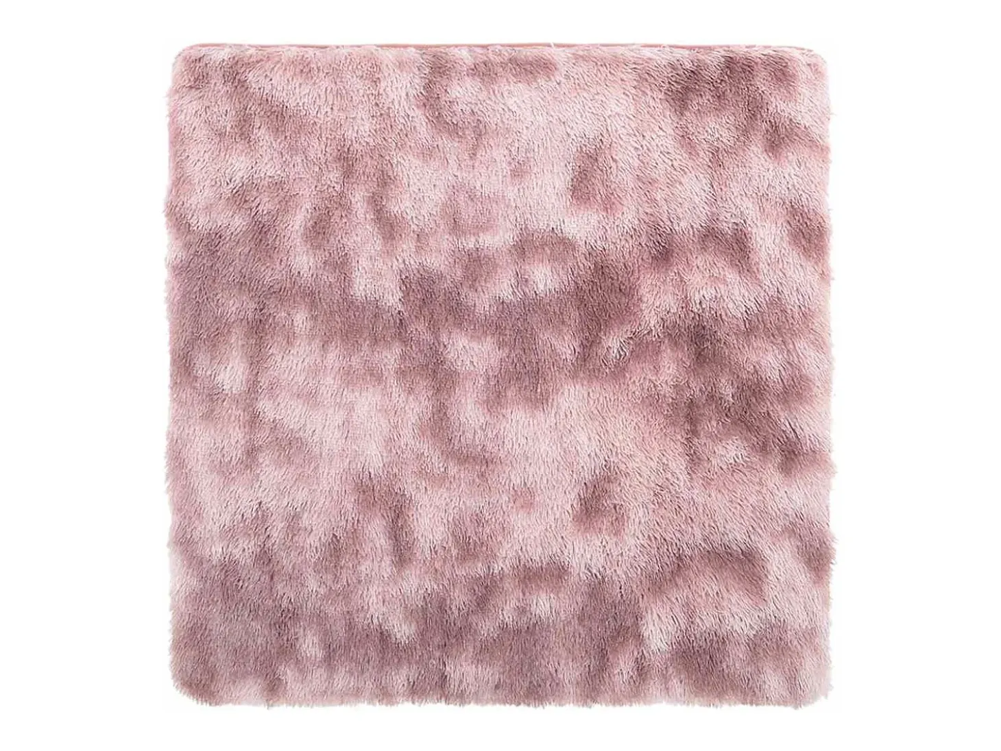 Alfombra peluda NAVARRA Rosa Polvo 240x240 cm