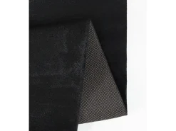 Alfombra piel sintética suave lavable - Negro - 140 x 200 cm - COSY