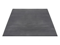 Alfombra piel sintética suave lavable - Antracita - 200 x 280 cm - COSY