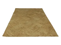 Alfombra rectangular 100 % yute trenzado - 200 x 290 cm - Natural - DAYA