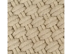 Alfombra rectangular algodón natural 120x180 cm ES46106