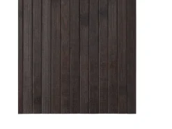 Alfombra rectangular bambú marrón oscuro 60x300 cm