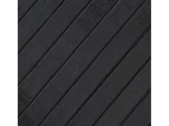 Alfombra rectangular bambú gris 70x300 cm