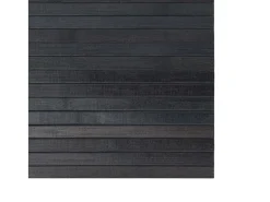 Alfombra rectangular bambú gris 70x300 cm