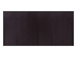 Alfombra rectangular bambú marrón oscuro 100x200 cm