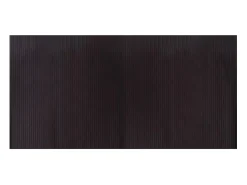 Alfombra rectangular bambú marrón oscuro 100x200 cm