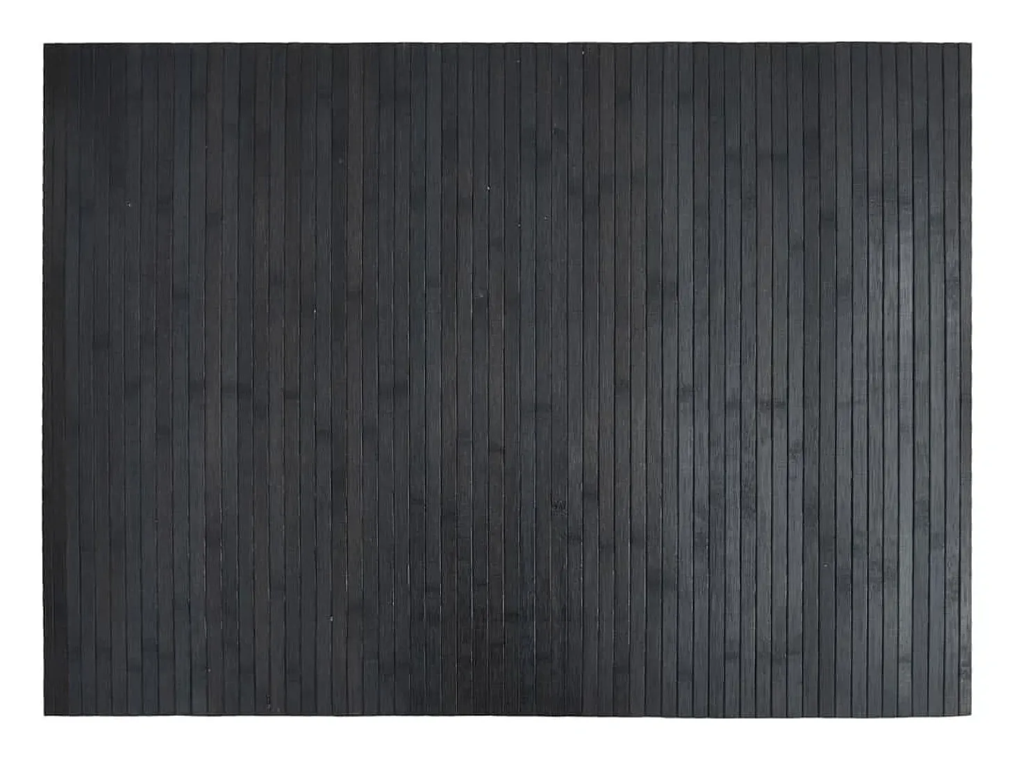 Alfombra rectangular bambú gris 70x100 cm