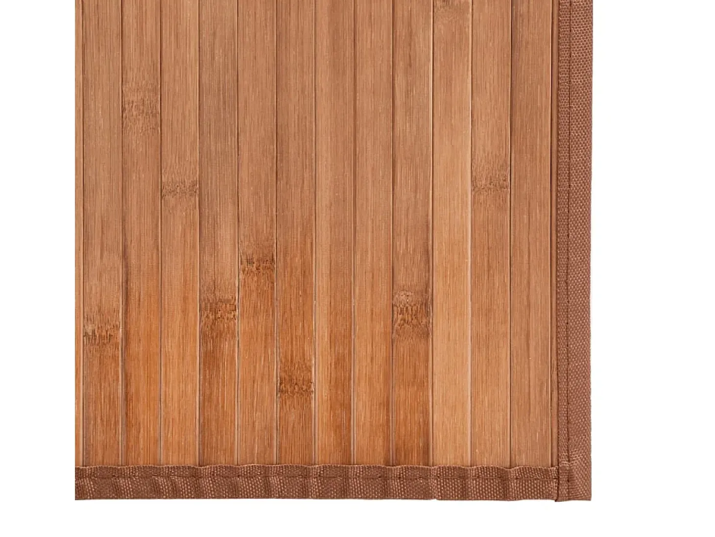 Alfombra rectangular natural de bambú 70x100 cm