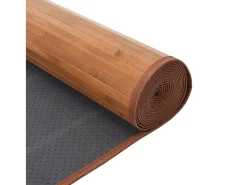 Alfombra rectangular natural de bambú 70x100 cm