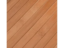 Alfombra rectangular natural de bambú 70x100 cm
