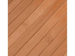 Alfombra rectangular natural de bambú 60x300 cm