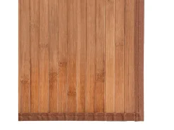 Alfombra rectangular natural de bambú 70x200 cm