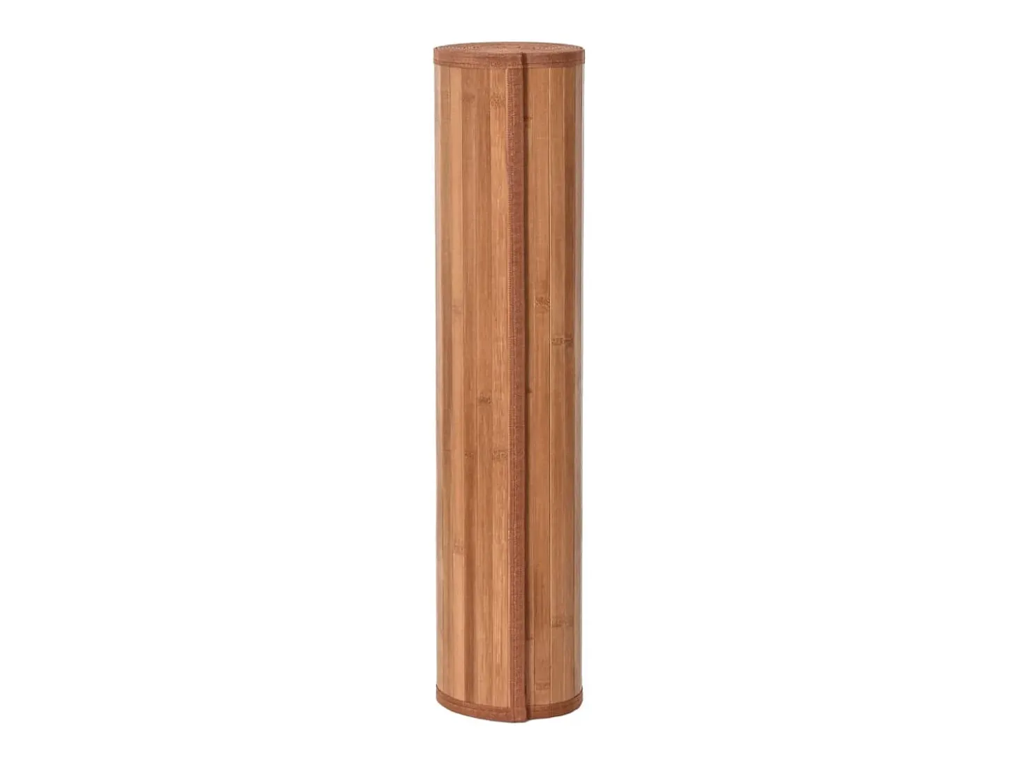 Alfombra rectangular natural de bambú 70x300 cm