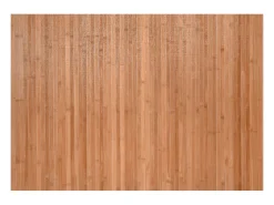 Alfombra rectangular natural de bambú 70x100 cm