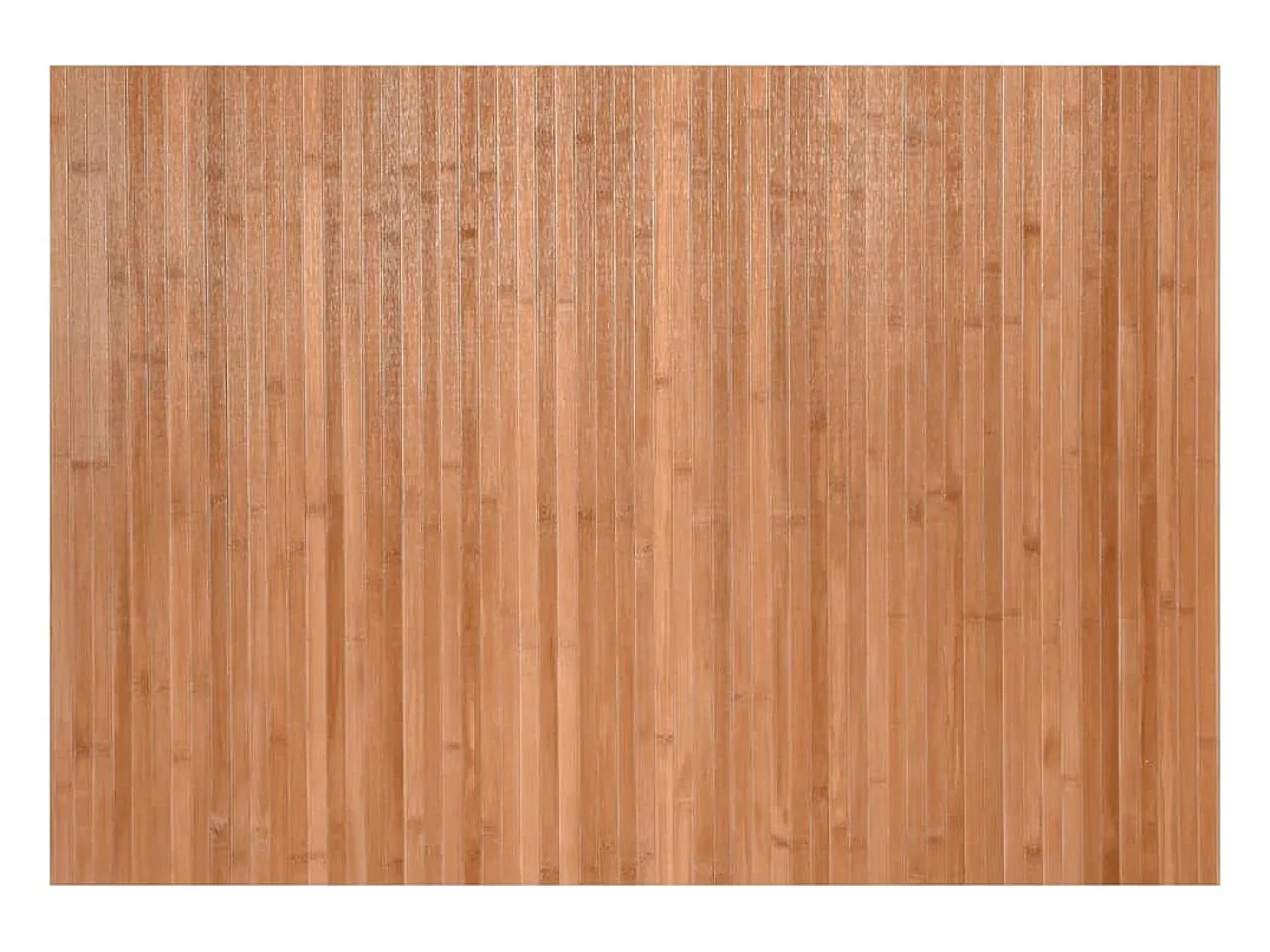 Alfombra rectangular natural de bambú 70x100 cm