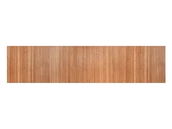 Alfombra rectangular natural de bambú 70x300 cm