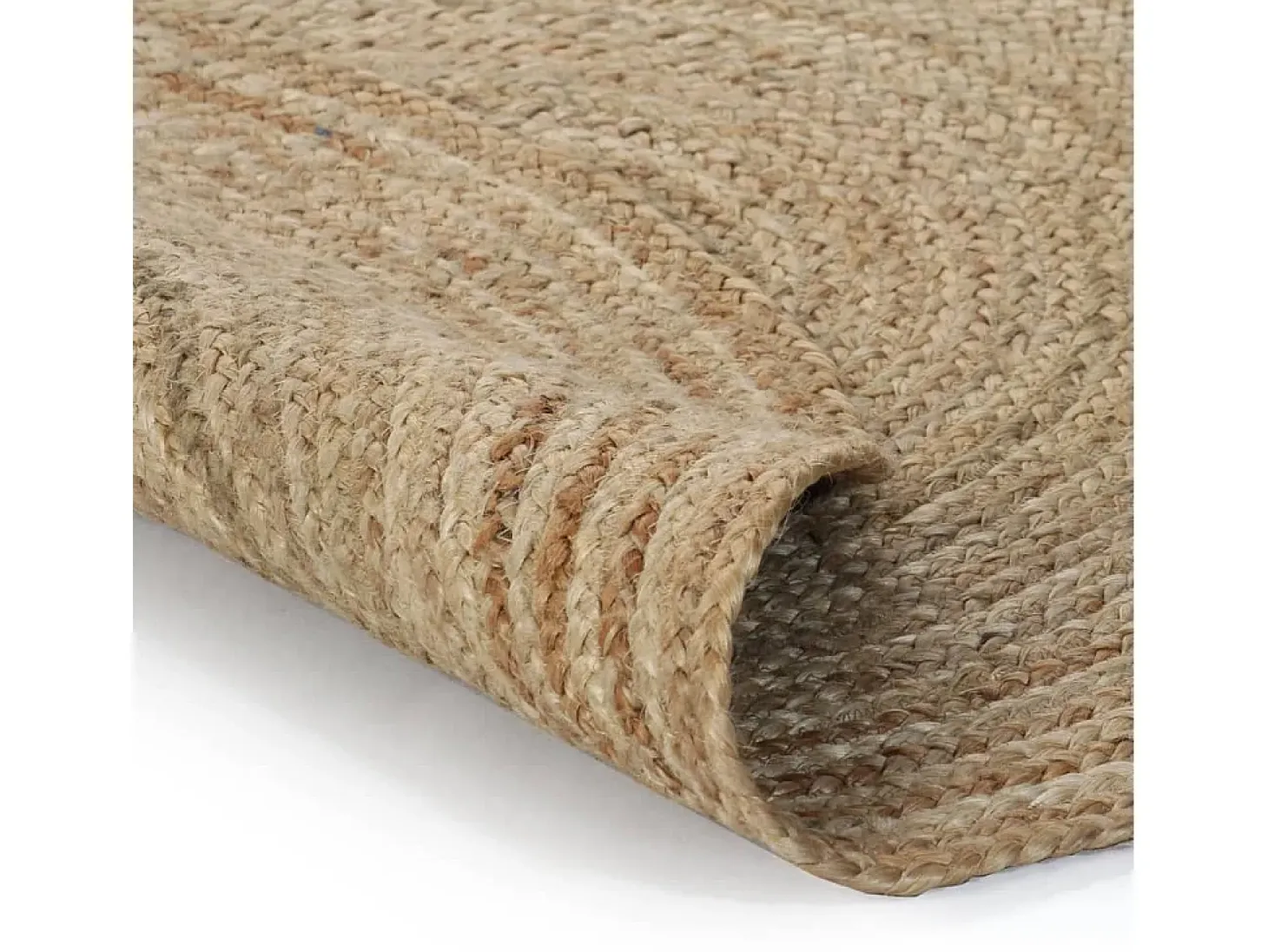 Alfombra redonda 150 cm yute trenzado