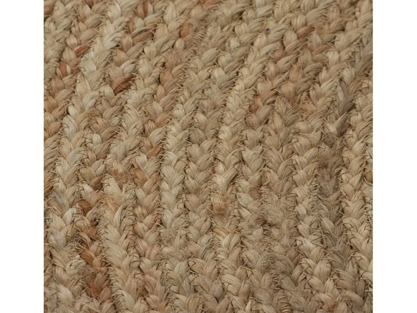 Alfombra redonda 150 cm yute trenzado
