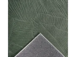 Alfombra Rio ala estar antideslizante hojas, Bosque, 80 x 150 cm