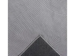 Alfombra Rio ala estar antideslizante arco, Gris, 80 x 150 cm