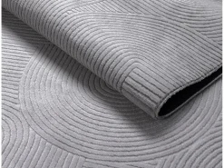 Alfombra Rio ala estar antideslizante arco, Gris, 200 x 280 cm