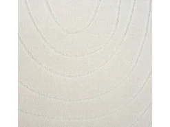 Alfombra Rio ala estar antideslizante océano, Crema, 80 x 150 cm