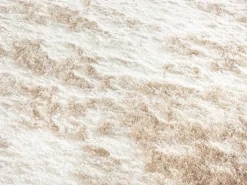 Alfombra shaggy de pelo largo ultra suave - 200 x 290 cm - Beige - DOLCE