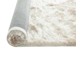 Alfombra shaggy de pelo largo ultra suave - 200 x 290 cm - Beige - DOLCE