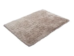 Alfombra shaggy de pelo largo - 200 x 290 cm - Topo - ARDELA