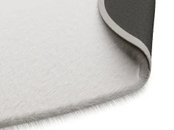 Alfombra shaggy efecto piel, 160 x 230 cm, Beige, GIRONA