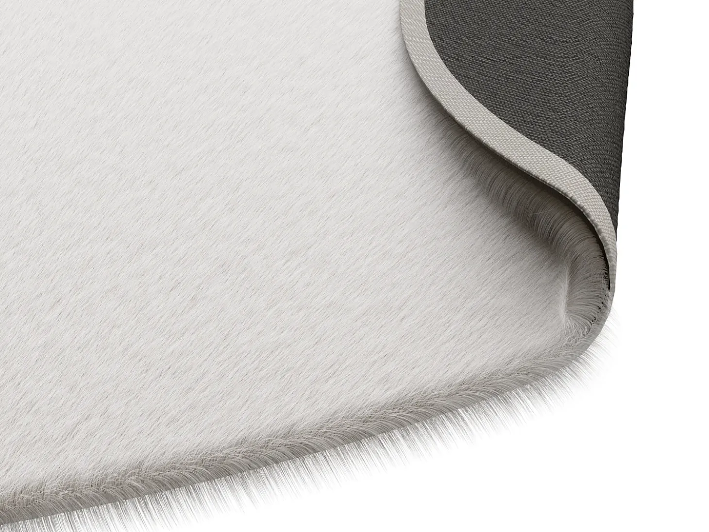 Alfombra shaggy efecto piel, 200 x 300 cm, Beige, GIRONA