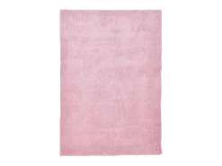 Alfombra Shaggy tejida a mano 140x200 cm Rosa Cozy